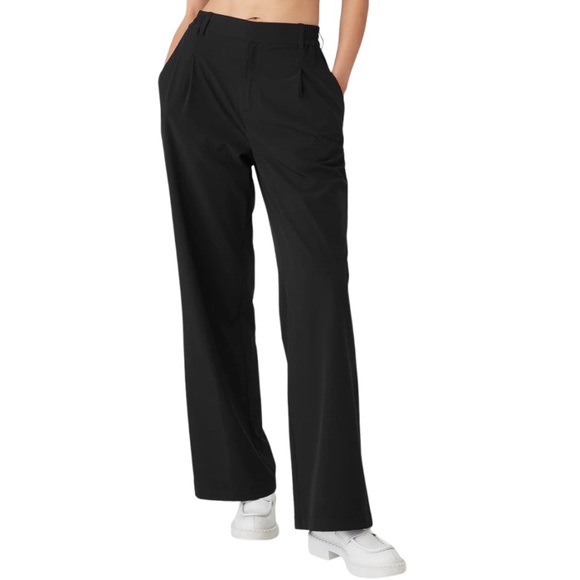 Alo Yoga High-Waist Pursuit Trouser Black S - Picture 1 of 14